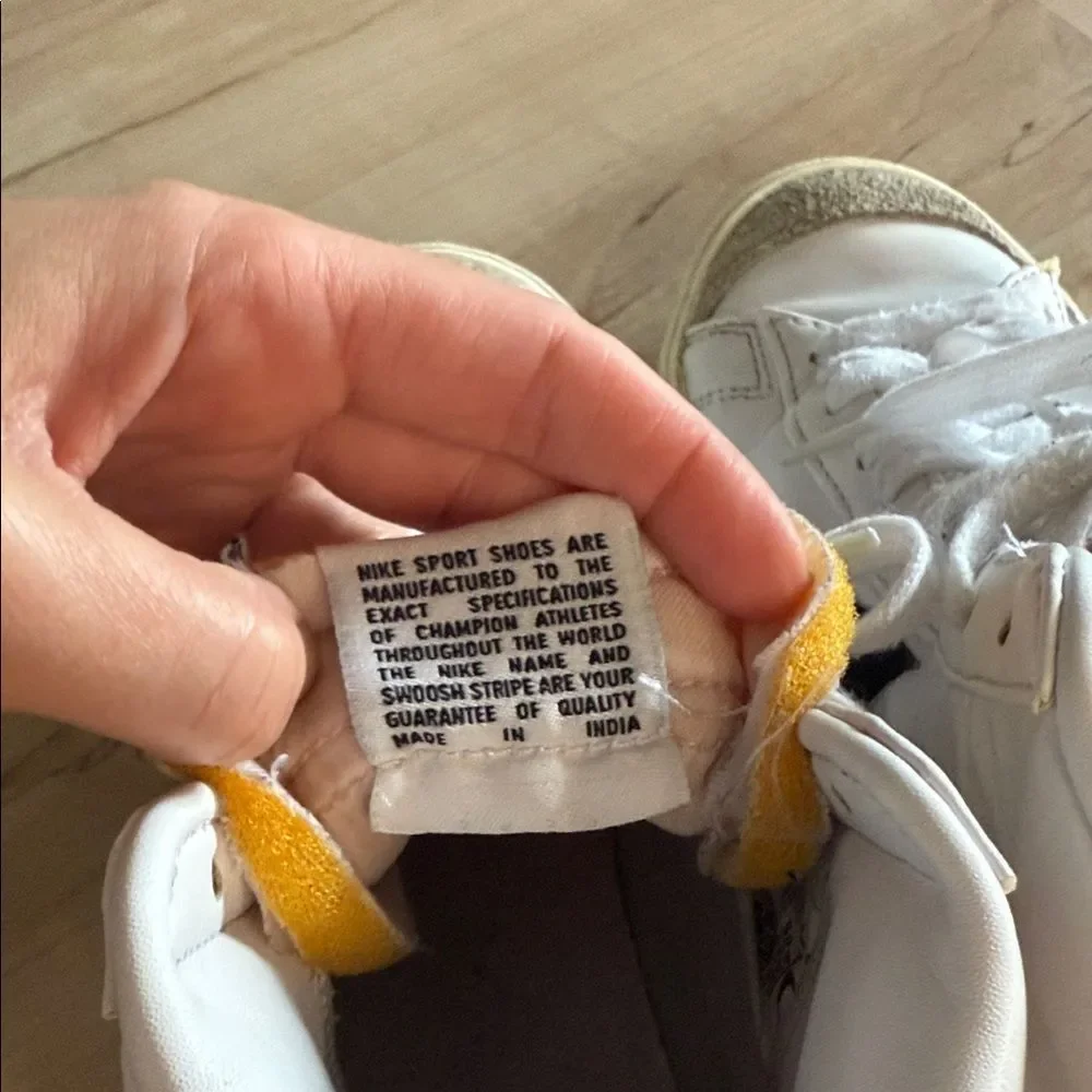 Nike Blazer White and Black Sneakers